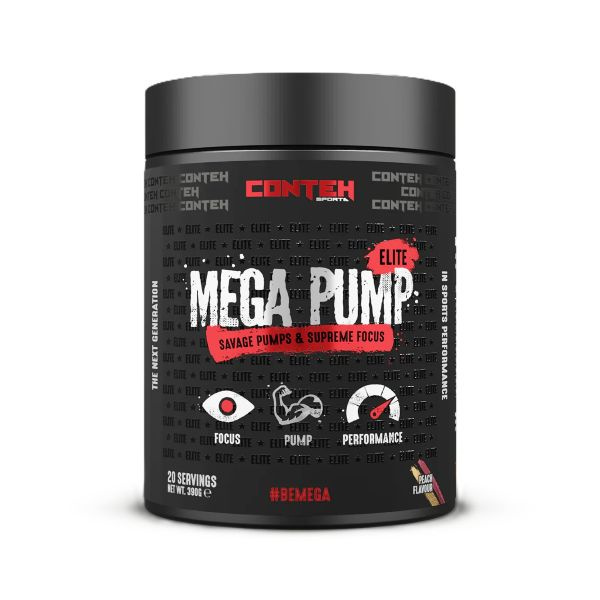Mega Pump Elite, Peach - 390g