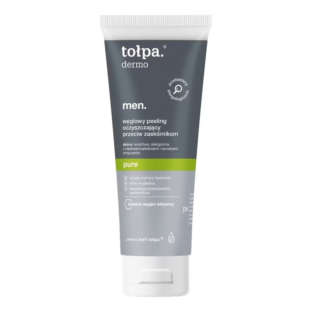 Tołpa Dermo Men Carbon Cleansing Peeling Against Blackheads 100ml