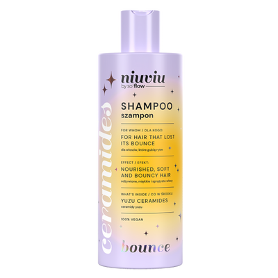 Niuviu Bounce Shampoo for Curly Hair Gentle Cleansing and Curl Enhancement 300ml