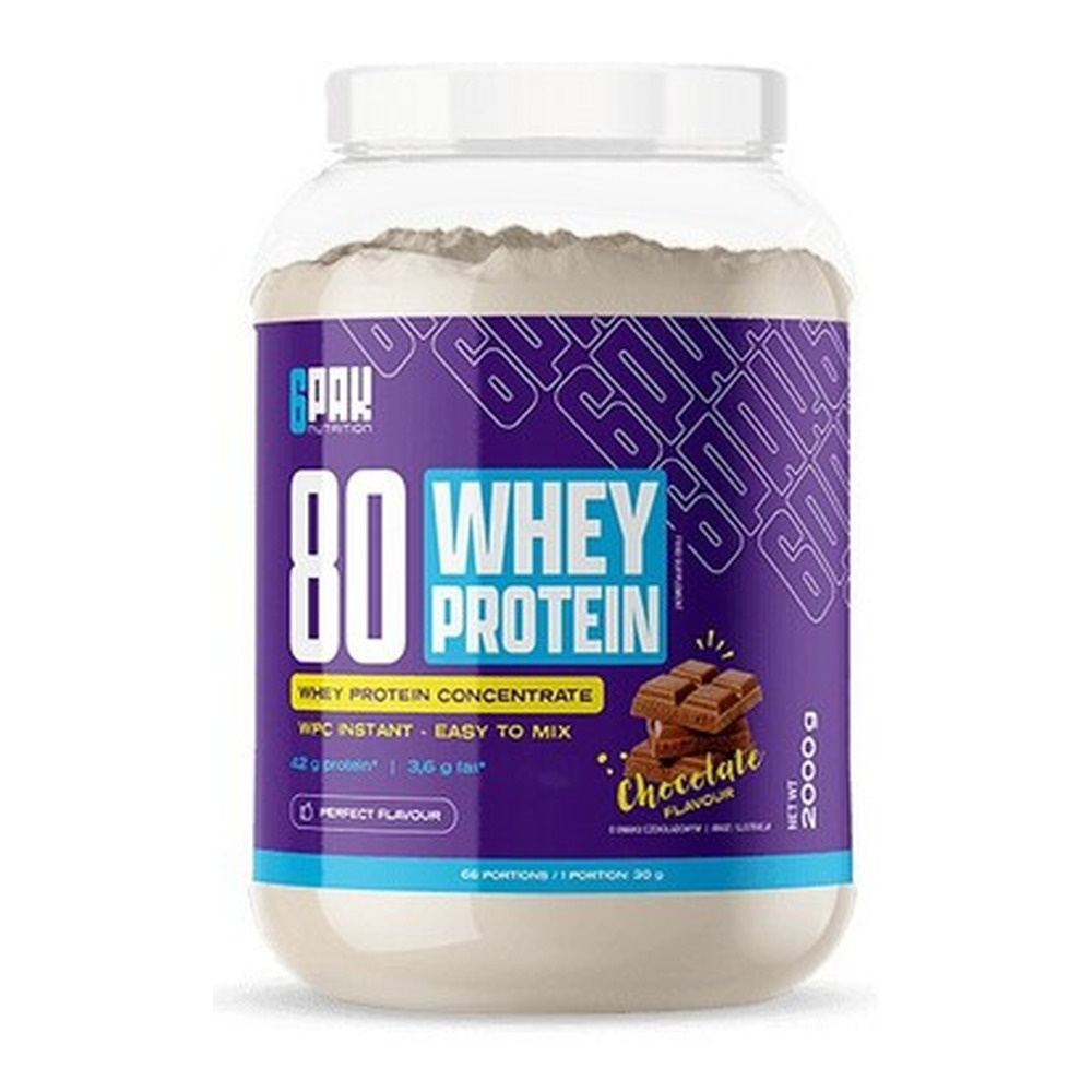 80 Whey Protein, Chocolate - 2000g