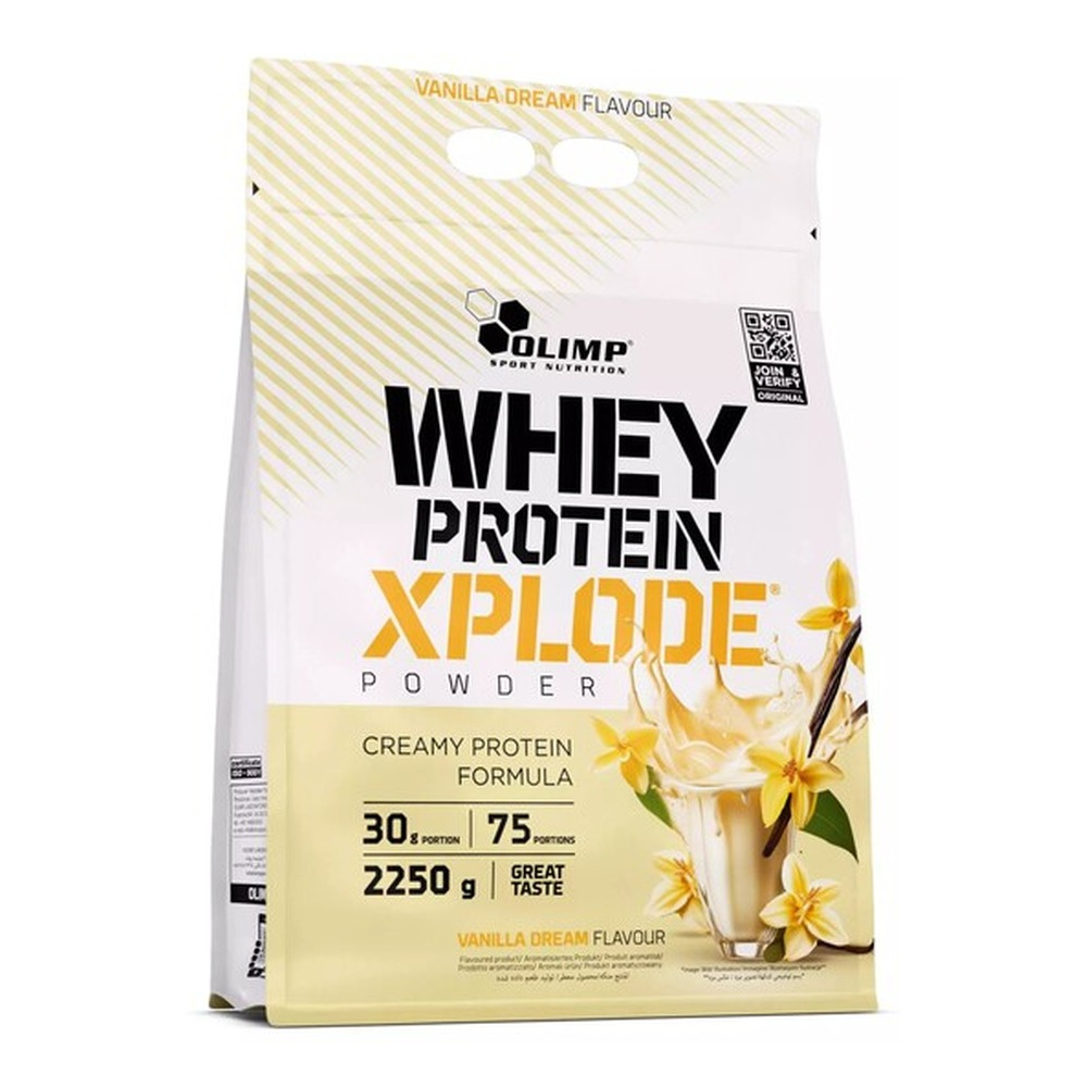 Olimp Nutrition Whey Protein Xplode Protein for Muscle Mass Vanilla 2250g