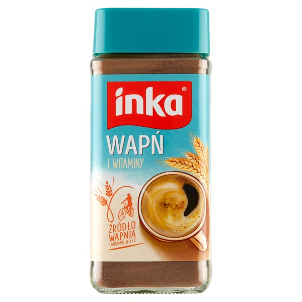 Inka Calcium and Vitamins Soluble Cereal Coffee with Vitamins D A and C 100g
