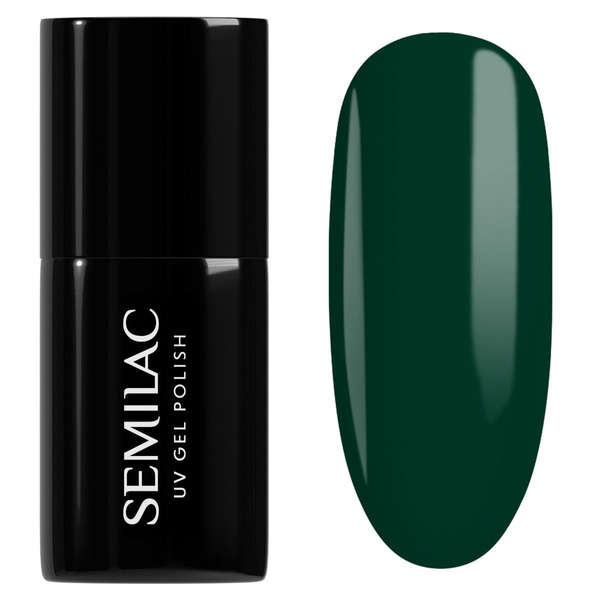 Semilac UV/LED Festive Wonder Colours Soak Off Hybrid Nail Gel Polish - 309 Pine Green 7ml