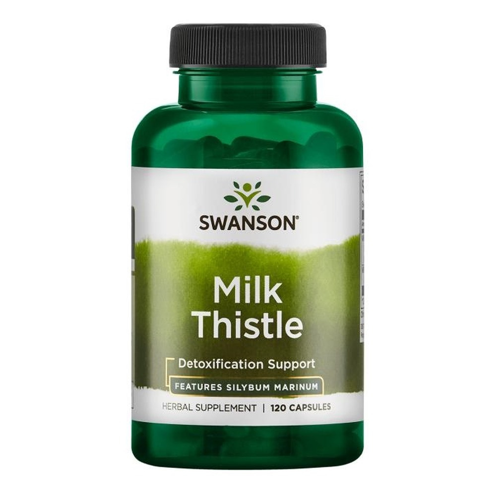 Swanson Milk Thistle 250mg for Liver Support 120 Capsules