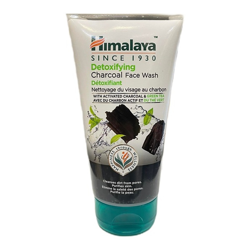 Himalaya Detoxifying Face Wash Gel with Activated Charcoal and Green Tea 150ml