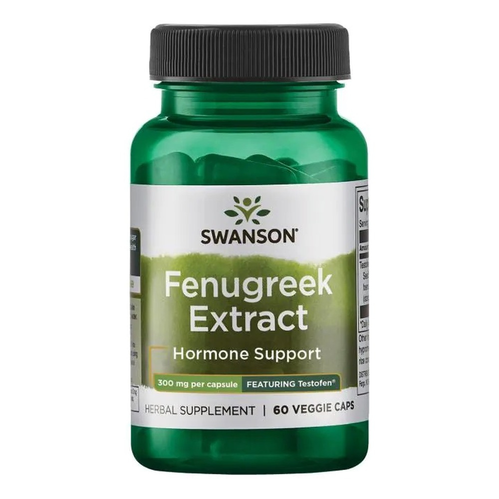 Swanson Fenugreek Extract 300mg for Sugar Balance & Digestion 60 Vcapsules