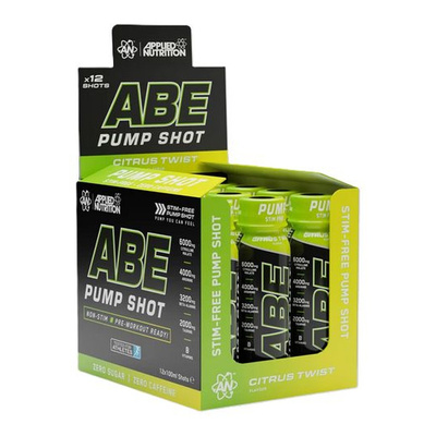 ABE Pump Shot, Citrus Twist - 12 x 100 ml.