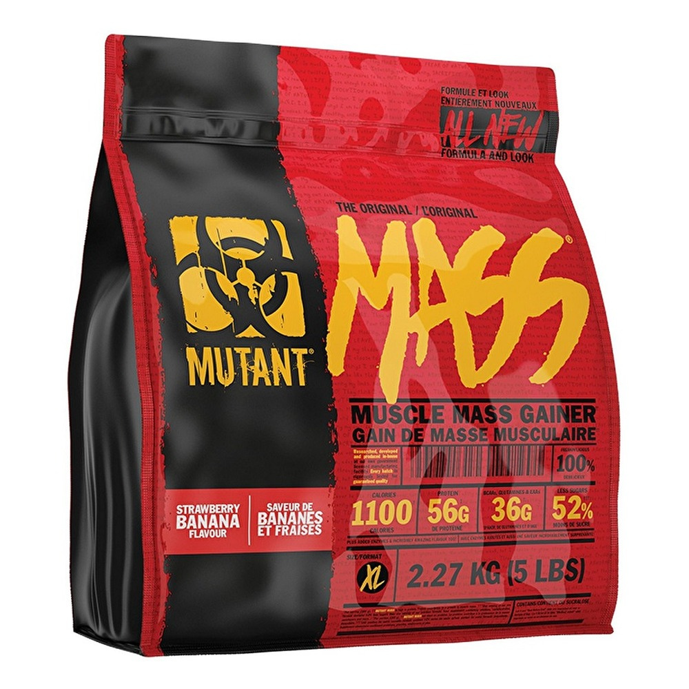 Mutant Mass Carbohydrate-Protein Supplement Strawberry Banana 2270g