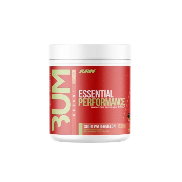 Raw Nutrition Bum Essential Performance, Sour Watermelon - 600g