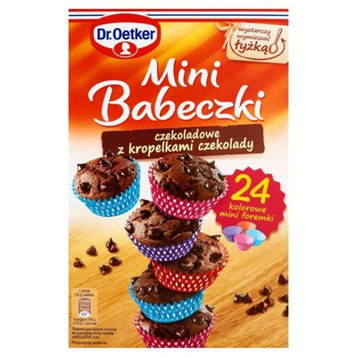 Dr. Oetker Mini Chocolate Muffins with Chocolate Droplets 245g