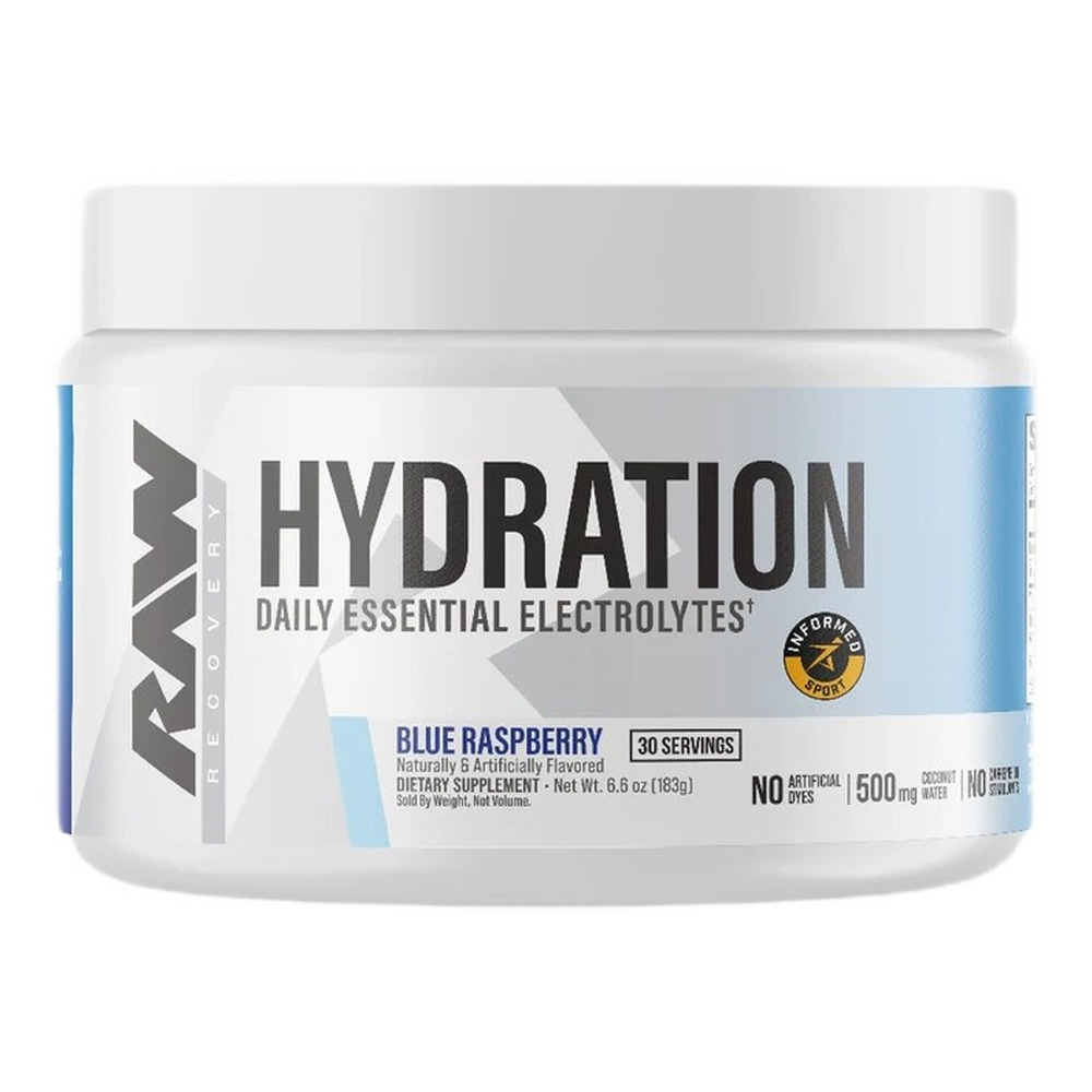 Raw Nutrition Hydration, Blue Raspberry - 183g