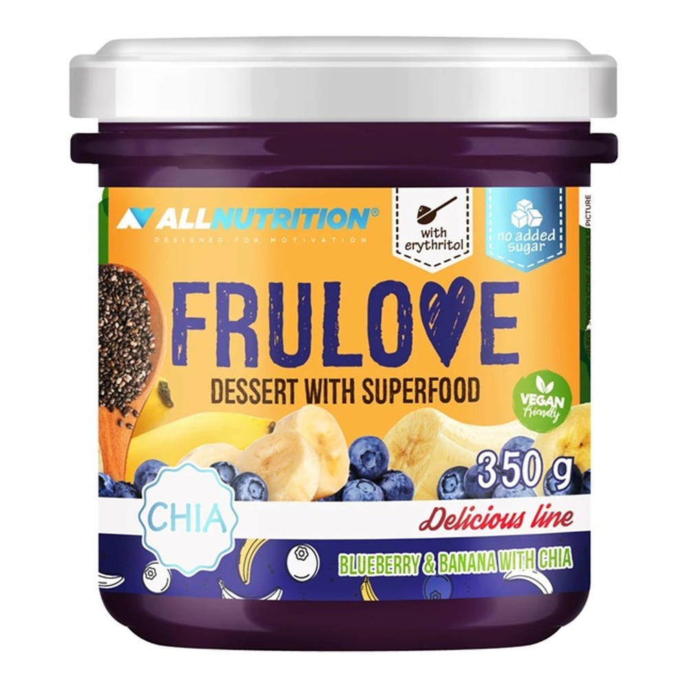 Allnutrition Delicious Line Frulove Dessert Blueberry and Banana with Chia 350g