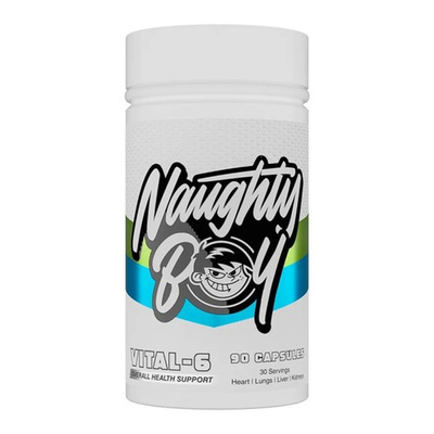 Naughty Boy Vital-6 Organ Support Formula for Daily Health 90 Caps