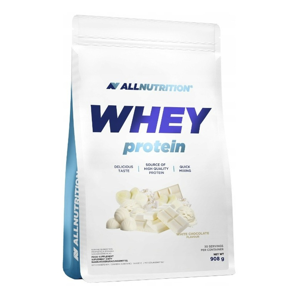 Allnutrition Whey Protein, White Chocolate - 908g