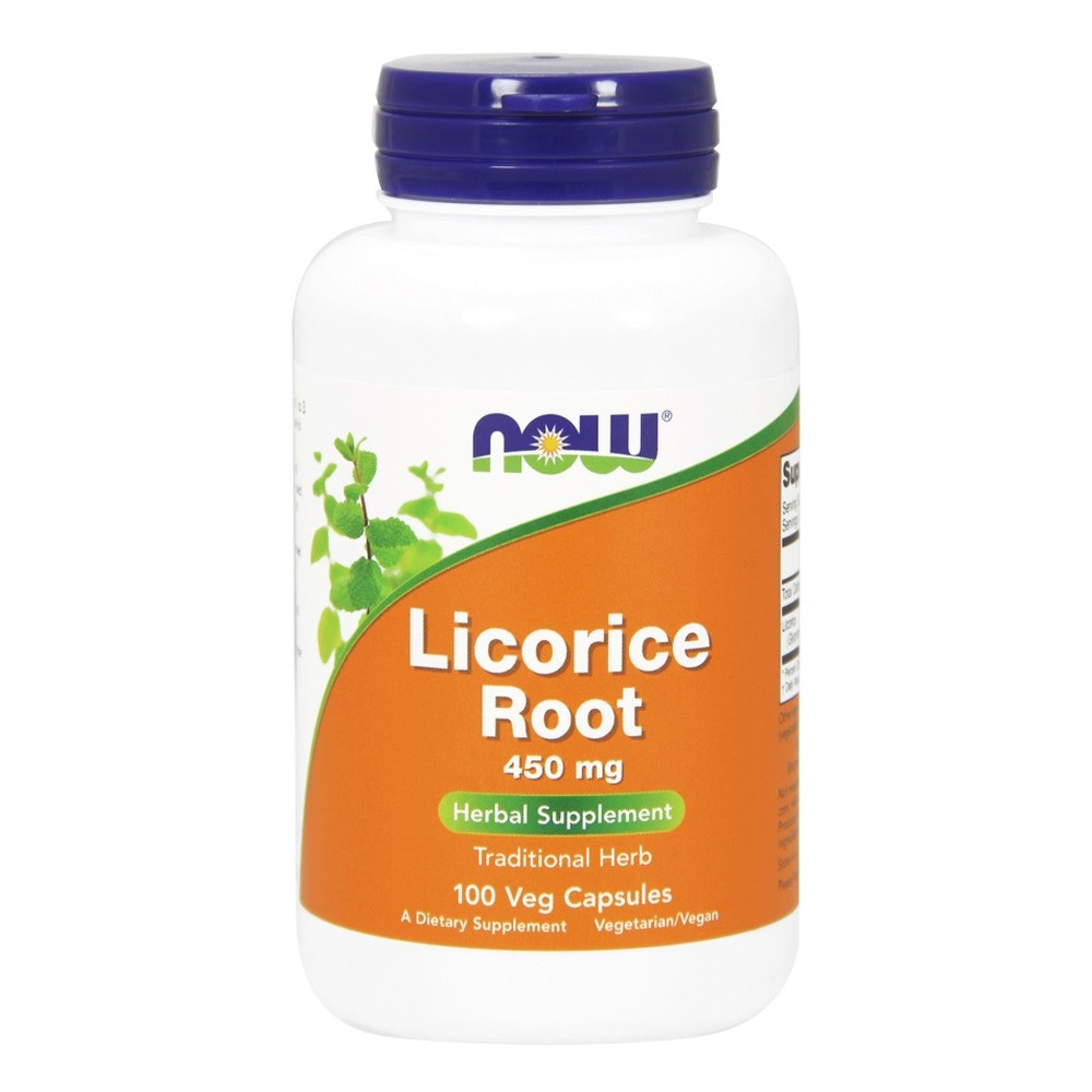 Licorice Root, 450mg - 100 vcaps