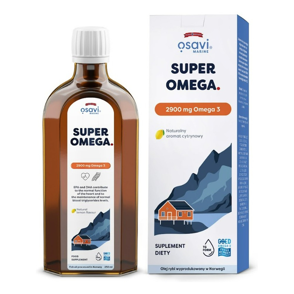 Osavi Super Omega 2900mg Omega 3 Lemon 250 ml