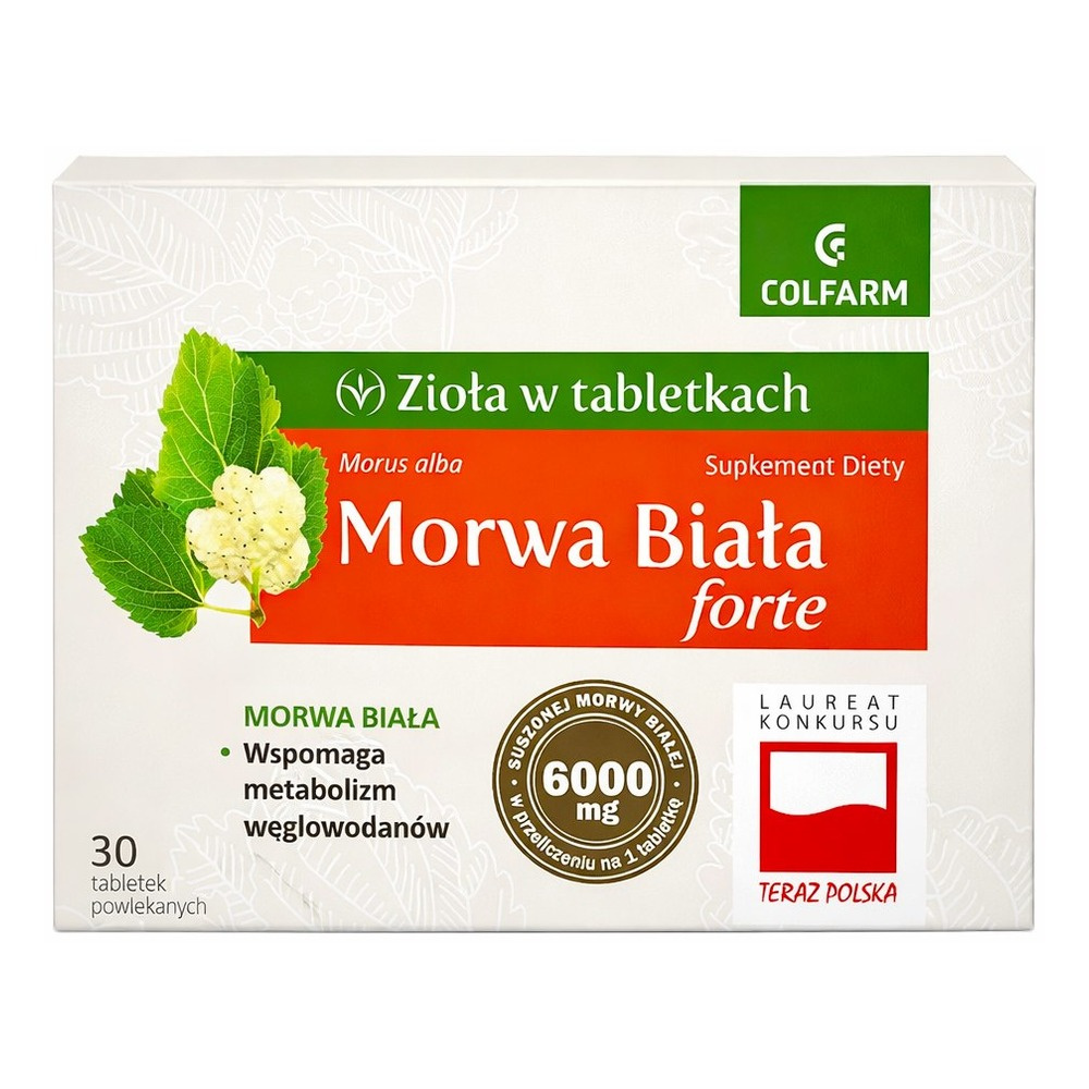 Colfarm White Mulberry Forte 60 tablets
