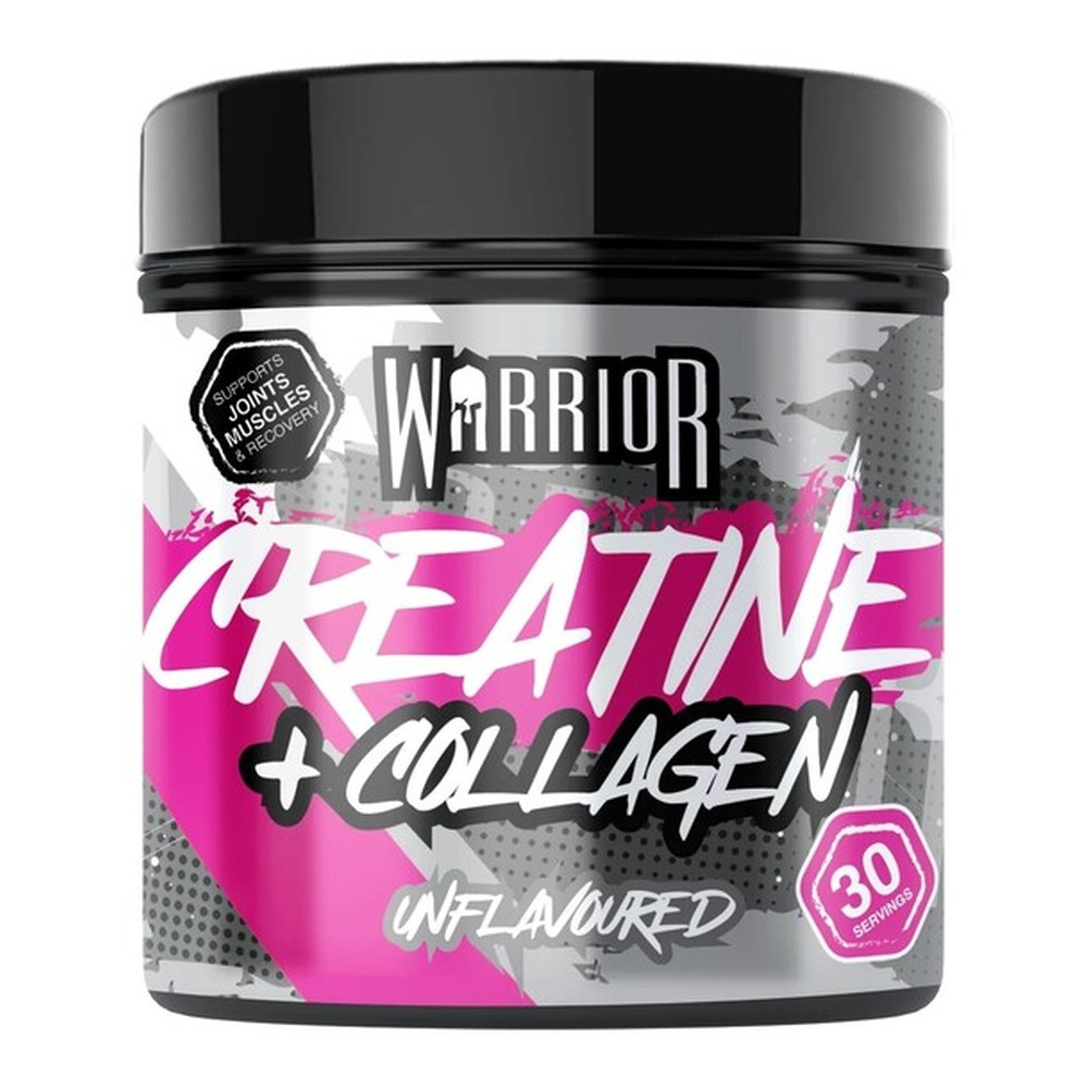 Warrior Creatine + Collagen, Unflavoured - 270g
