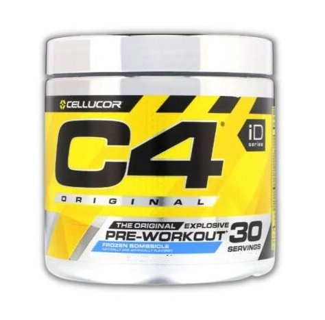 Cellucor C4 Original Pre-Workout Frozen Bombsicle Flavour For Energy and Focus 207g