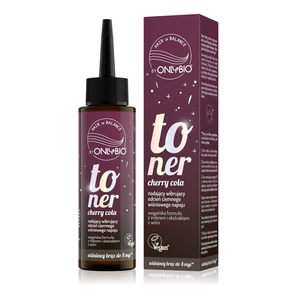 OnlyBio Hair in Balance Colouring Toner Cherry-Cola 100ml