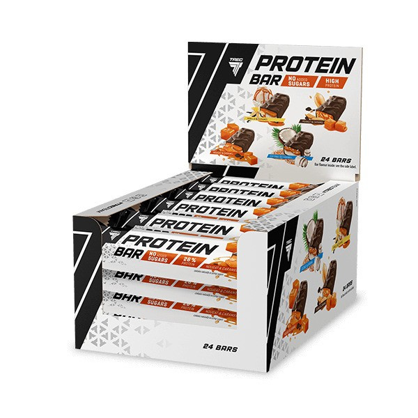 Protein Bar, Nougat & Caramel (EAN 5902114081508) - 24 x 46g