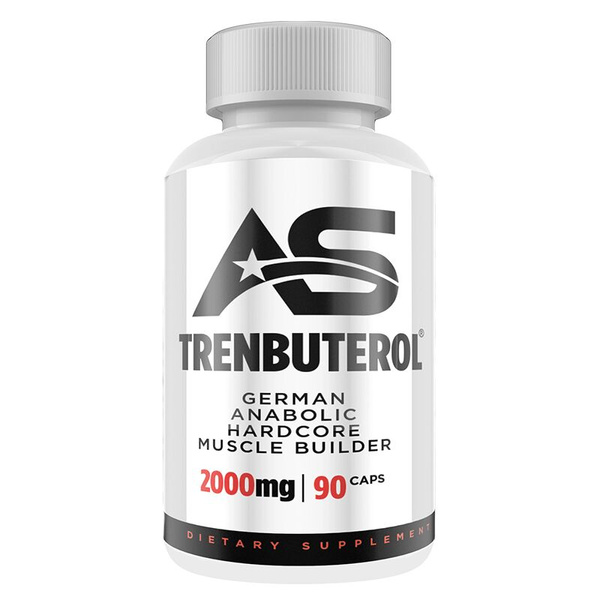 American Supps Trenbuterol Testosterone Booster for Men for Strength and Muscle Mass Growth 90 caps