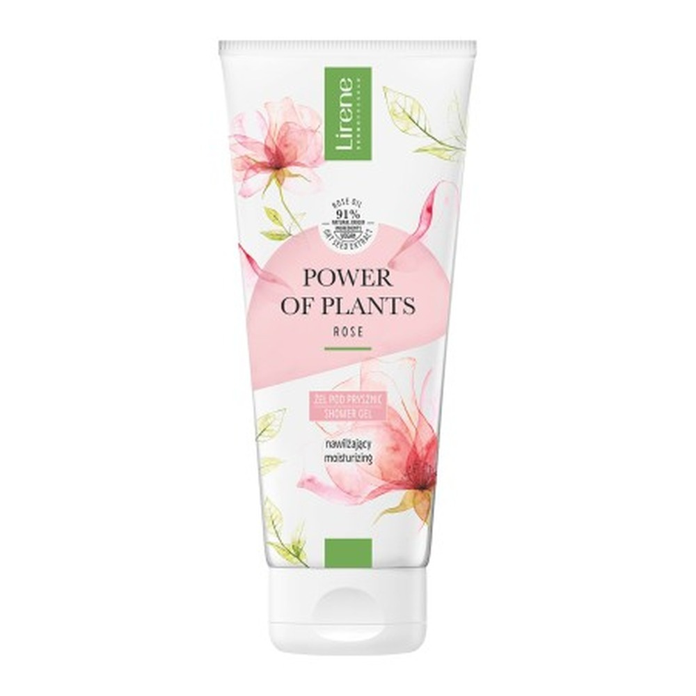 Lirene Power Of Plantis Moisturizing Shower Gel Rose 200ml