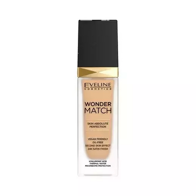 Eveline Wonder Match Vegan Face Foundation 20 Medium Beige 30ml 
