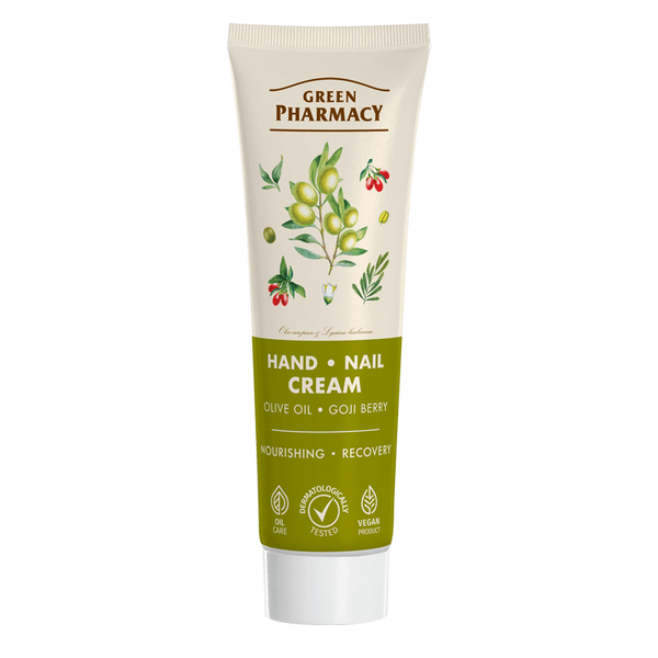 Green Pharmacy Protective and Nourishing Hand and Nail Cream with Olive 100ml