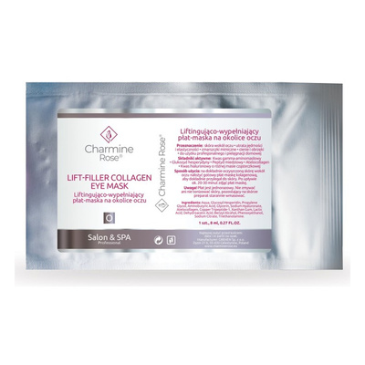 Charmine Rose Lift Filler Collagen Lifting and Filling Pat-Mask for Eye Area 1 Piece