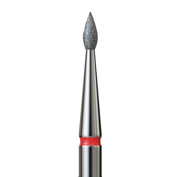 IQ Nails Diamond Nail Drill Bit Flame Shape Fine 1.8mm