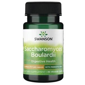 Swanson Saccharomyces Boulardii 5 Billion CFU Probiotic 30 Vcaps