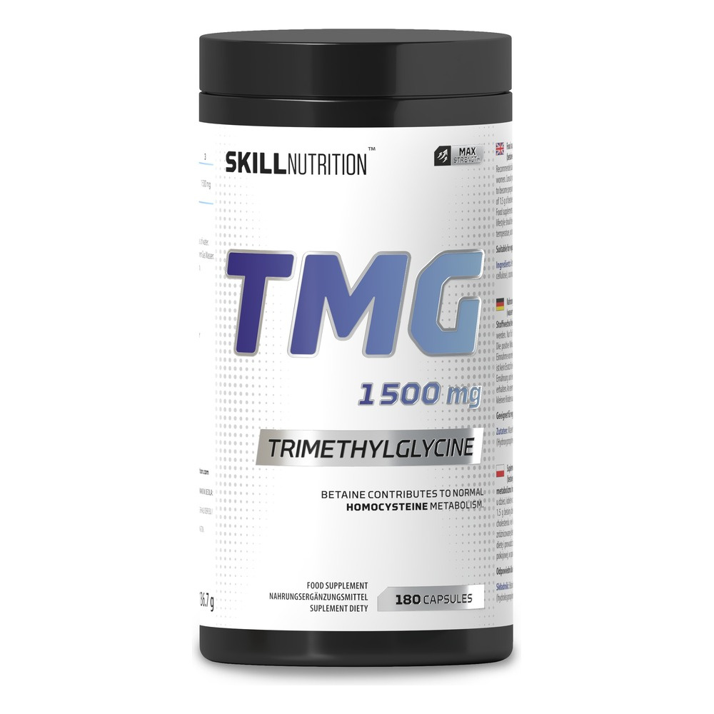 Skill Nutrition TMG Trimethylglycine, 1500mg - 180 vegan caps