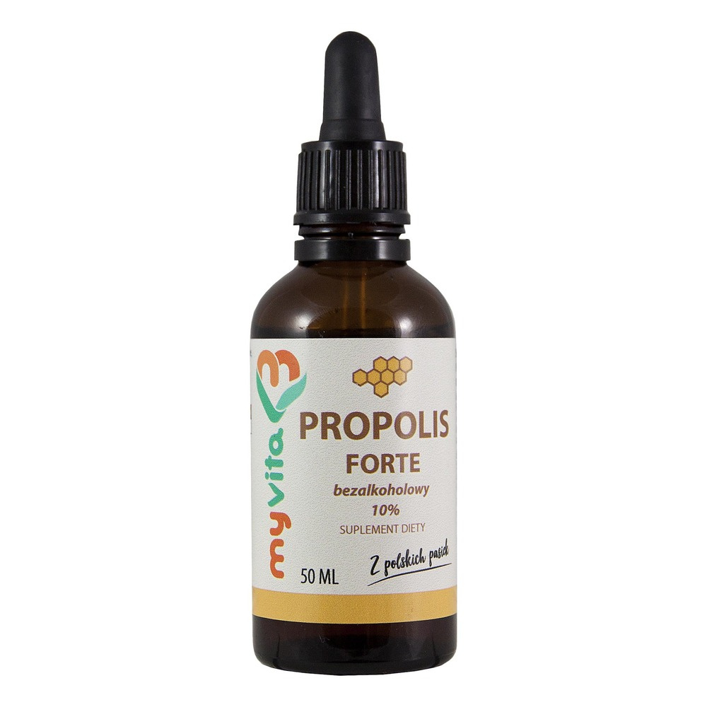 MYVITA Propolis Forte Alcohol-Free 10% Drops 50ml