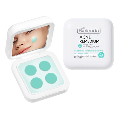 Bielenda Acne Remedium Hydrocolloid Patches for Blemishes 32pcs