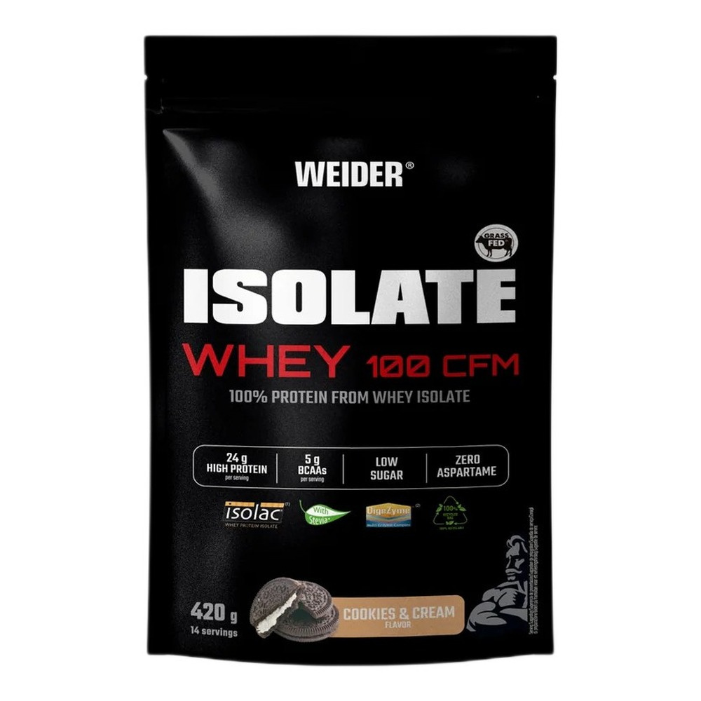 Weider Isolate Whey 100 CFM Whey Protein Isolate Cookies & Cream 420g