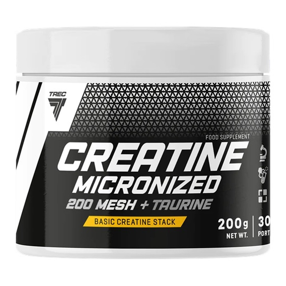 Creatine Micronized 200 Mesh + Taurine - 200g