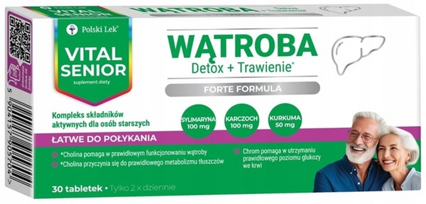 Vital Senior Liver Complex 30 Tablets
