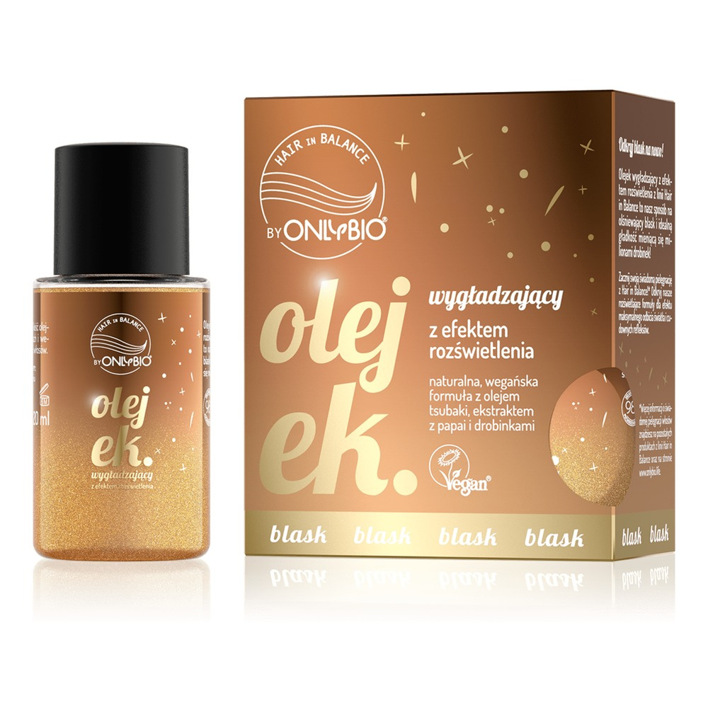 OnlyBio Hair in Balance Smoothing Oil with Brightening Effect 20ml