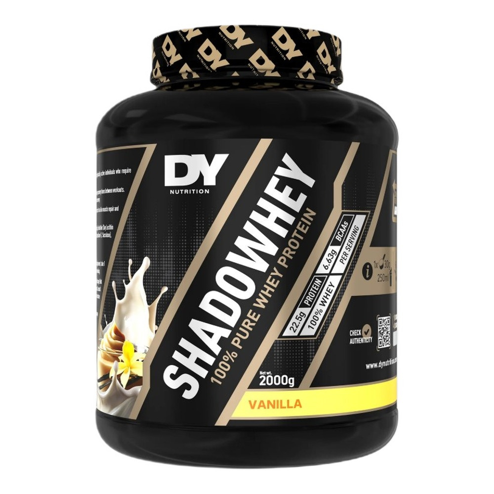 ShadoWhey 100% Pure Whey Protein, Vanilla - 2000g