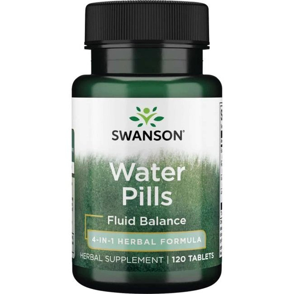 Swanson Water Pills Supporting Fluid Balance 120 Tablets