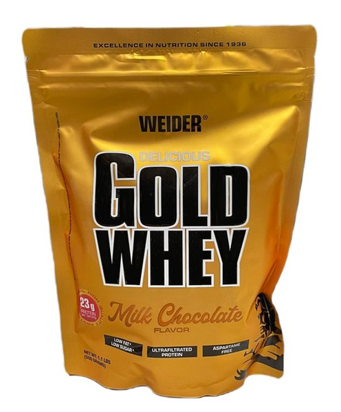 Weider Gold Whey, Milk Chocolate - 500g