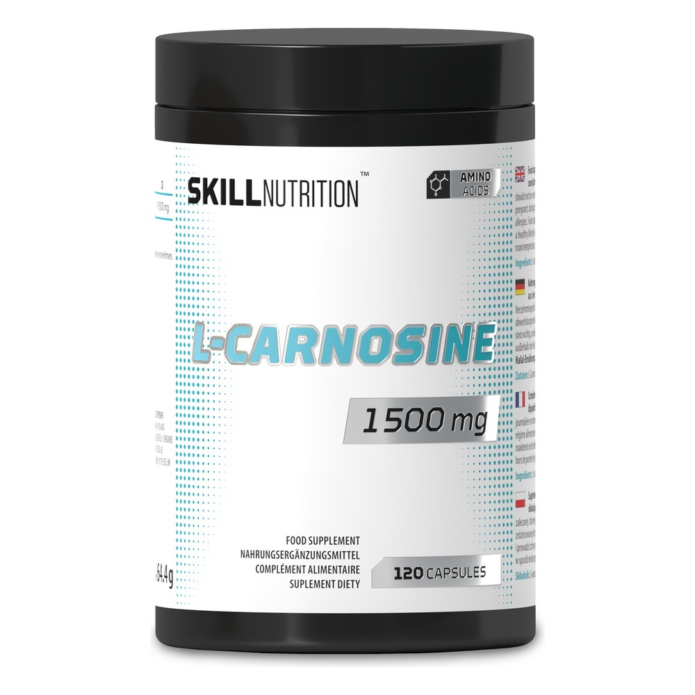 Skill Nutrition L-Carnosine, 1500mg - 120 vegan caps