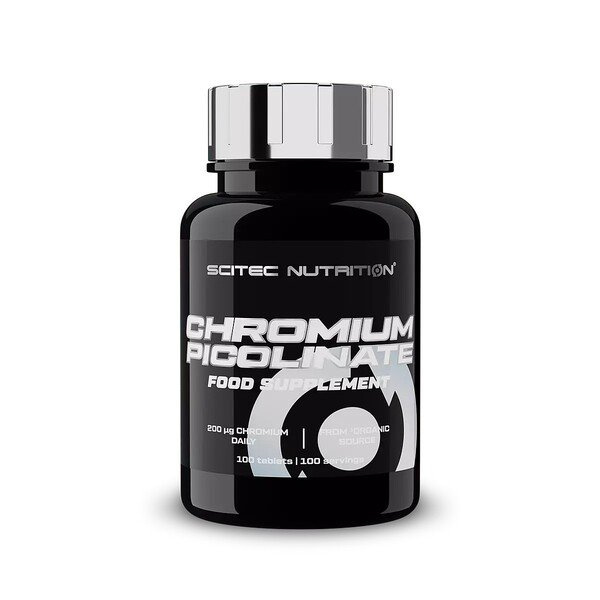 SciTec Chromium Picolinate, 200mcg - 100 tablets 