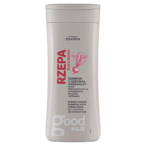 Joanna Black Radish Strengthening Shampoo with Conditioner 200ml