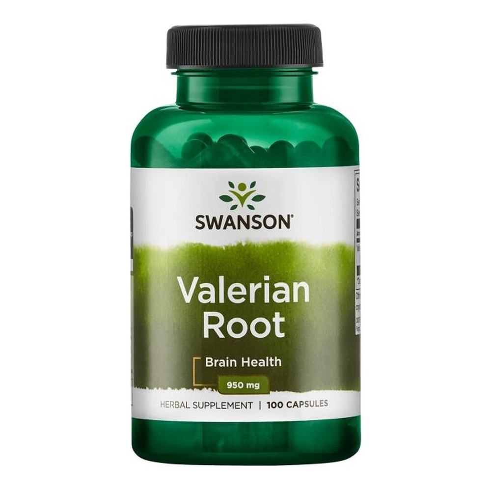 Swanson Valerian Root 475mg Supporting Relaxation and Calm Sleep 100 Capsules