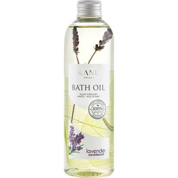 Kanu Nature Relaxing Bath Oil with Lavender and Sandalwood Essential Oils 250ml 