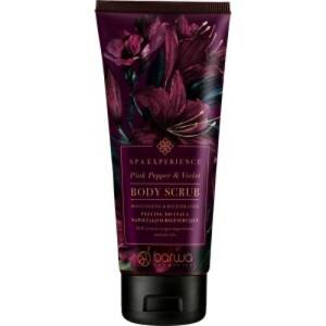 Barwa Spa Experience Moisturizing and Regenerating Body Peeling Pink Pepper and Violet 180ml