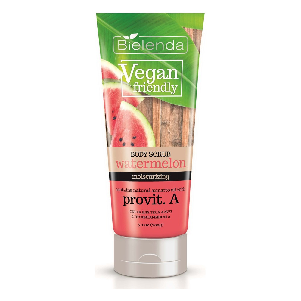 Bielenda Vegan Friendly Watermelon Moisturizing Body Scrub with Provitamin A 200g