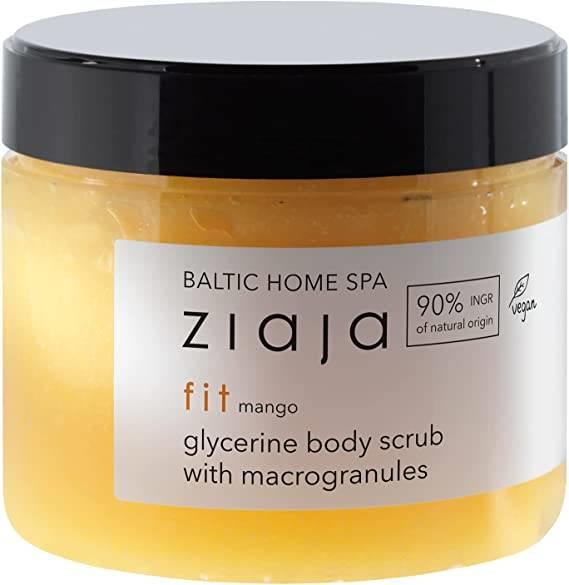 Ziaja Baltic Home Spa Fit Coarse-grained Glycerin Body Scrub with Mango Scent 300ml